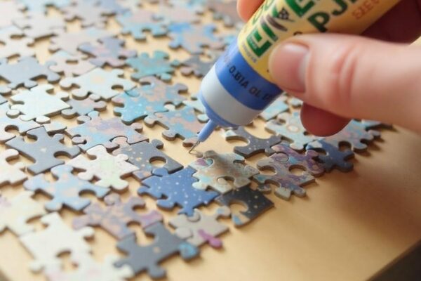 Best Glue for a DIY Jigsaw Puzzle | DIY Craft Guide how do you glue a puzzle