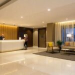 how many reception desks do hotels have