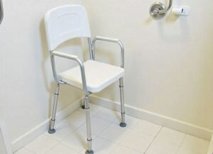 how to get a free shower chair