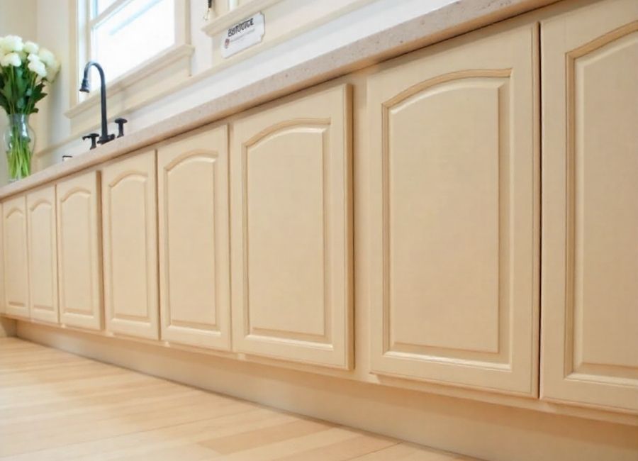 how to make shaker cabinet doors