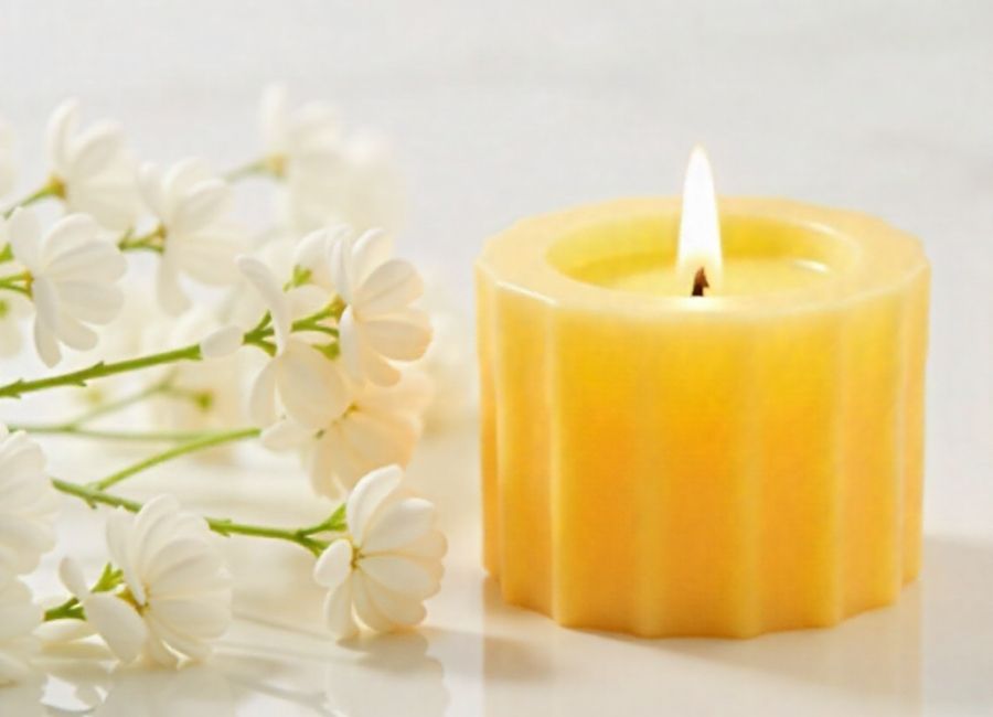 do beeswax candles purify the air