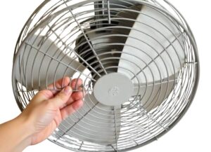 how to clean a box fan