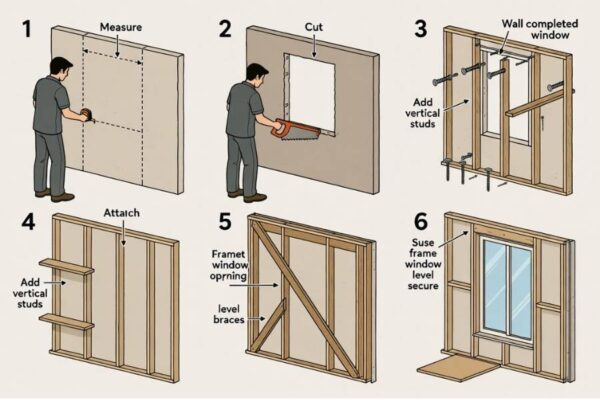 framing a window