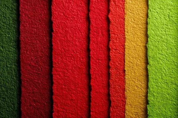 red and green together make what color