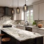 grey kitchen cabinets