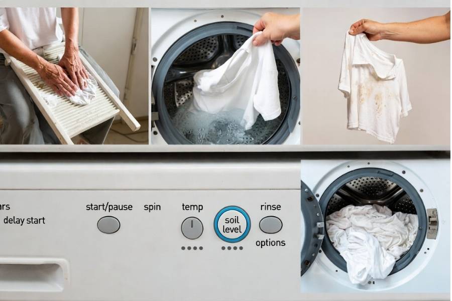 what does soil level mean on a washer