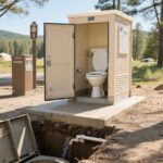 what is a vault toilet