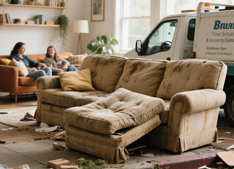 how to get rid of old couch