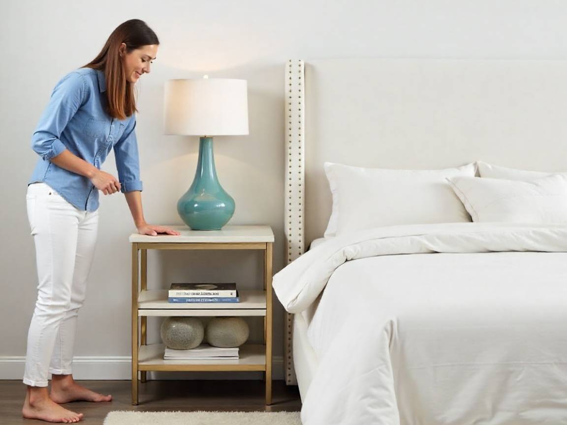 how high should a nightstand be