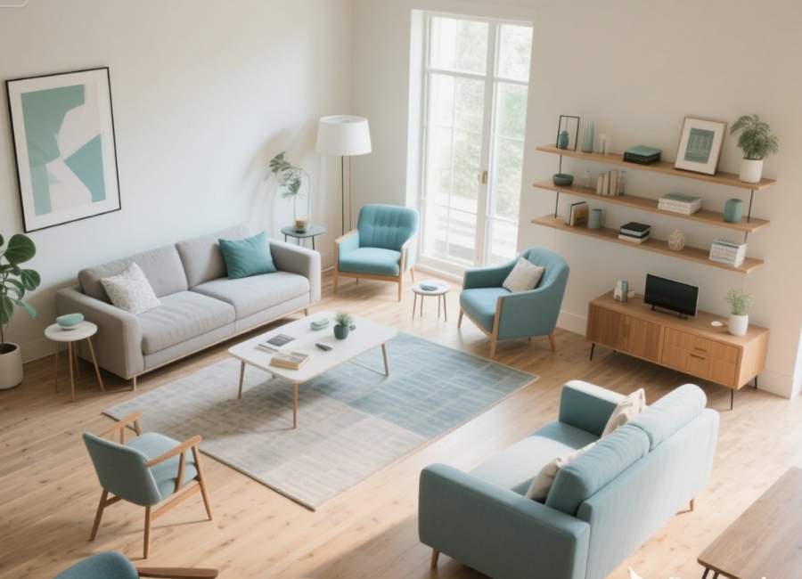 how to pick furniture for a modern home?