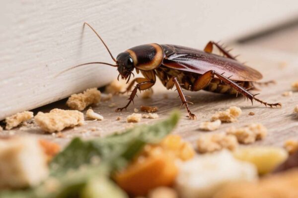 what do cockroaches eat