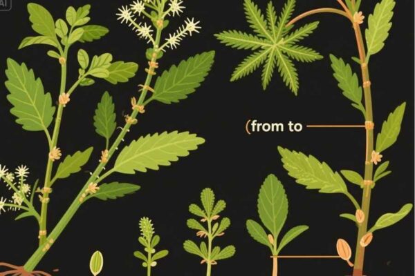 what does weed look like as a plant