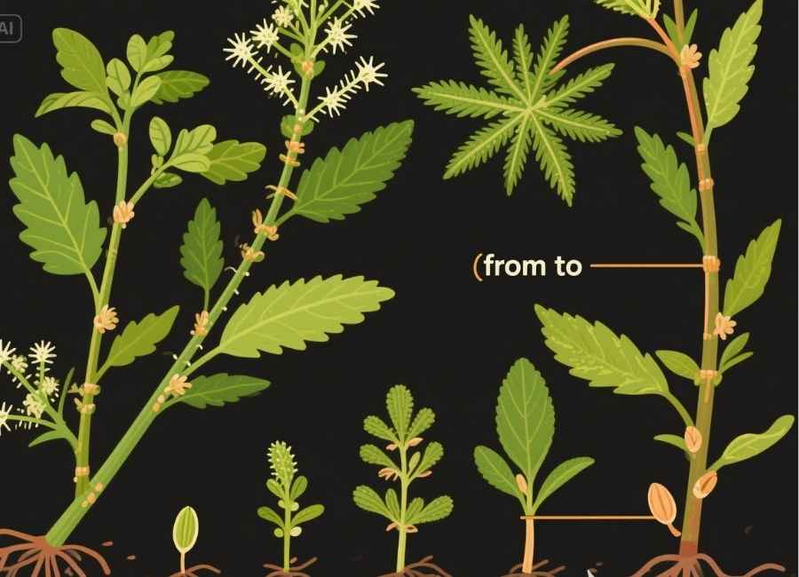 what does weed look like as a plant