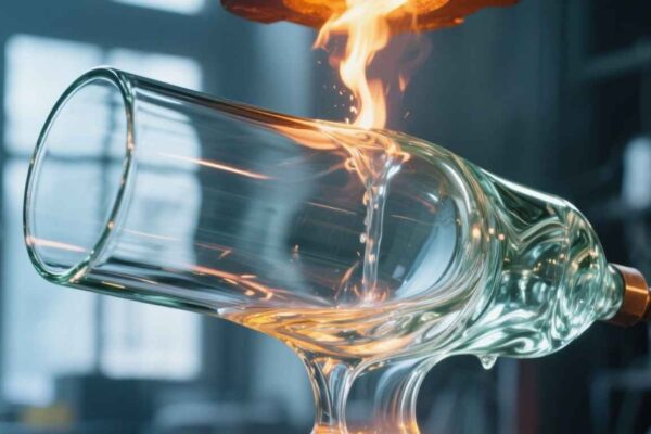 what temp does glass melt