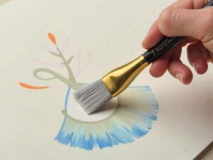 how to rinse oil paint brushes