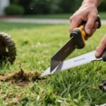 how to sharpen lawn mower blades