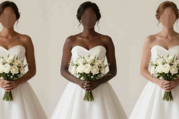 what are the typical dimensions of a flower bouquet