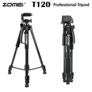 Zomei T120 Professional Series Tripod Stand for Mobile & DSLR Camera (Without Mobile Holder)