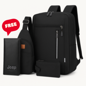 Premium 3-in-1 Travel Bag Set with FREE Wallet