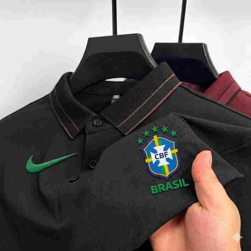 Premium Brazil World Cup Polo Shirt – Stylish Sports Edition - Image 5